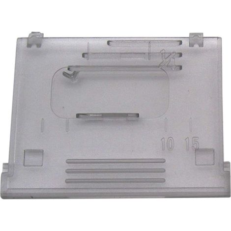 1 - Plaque de couvercle de bobine - Pièce de rechange XF2404001 - Compatible Brother et Simplicity - Pour machines à coudre domestiques - Noir - 5x3cm (1/2)