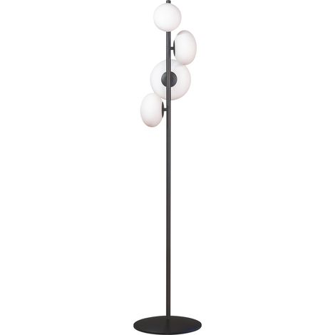Pianta OMI Zuma Line nera 4xG9 vetro opale 140cm 5W (1/3)