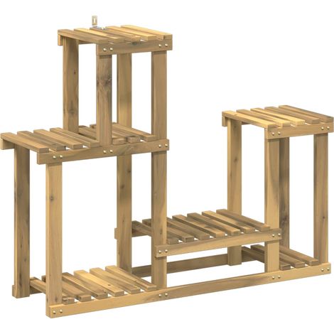 Soporte de plantas Blanco 90 x 25 x 73 cm vidaXL (1/5)