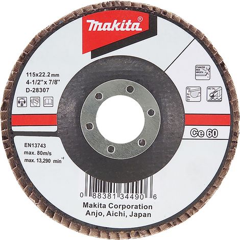 Makita Fächerschleifscheibe 115 mm, 40 (1/2)