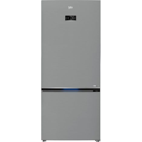 Beko B7RCNE595ZXPW frigo combine Pose libre 551 L D Acier inoxydable (1/4)