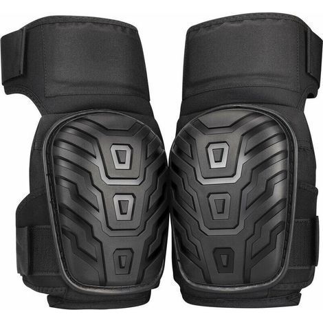 Professional knee pads for work, with heavy-duty gel cushion and adjustable anti-slip traps, perfect (1/4)