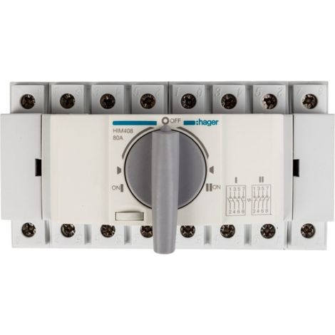Hager HIM408 4polig 80A Lastumschalter