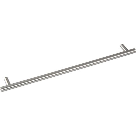 Griff Enija ø 12 mm, LA 660 mm, Breite 700 mm, Edelstahl gebürstet