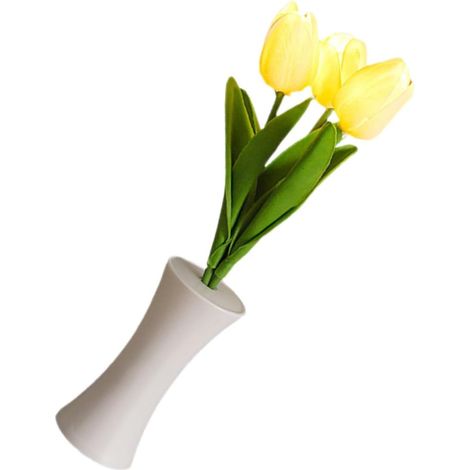 Veilleuse Décorative Tulipe sans Fil 1 Pièce, Lampe de Table à (1/5)