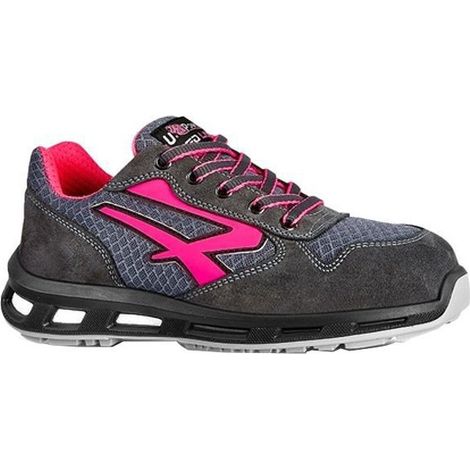 Zapatos Verok Gris/Fucsia Bajos 38 S1P Upower