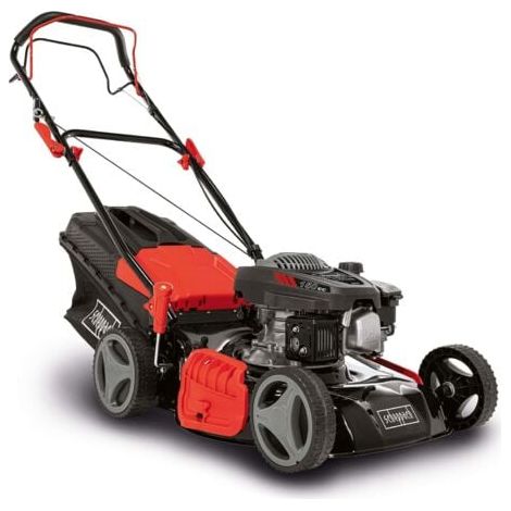 [NEUWERTIG] Scheppach Benzin Rasenmäher  MS161-46 - 4.1 PS Motor  460 mm  55 L Fangbox  Antrieb (1/5)