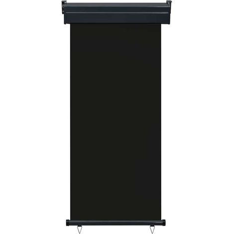 Tenda da Sole  Tendalino Laterale per Balcone 85x250 cm Nero (1/3)