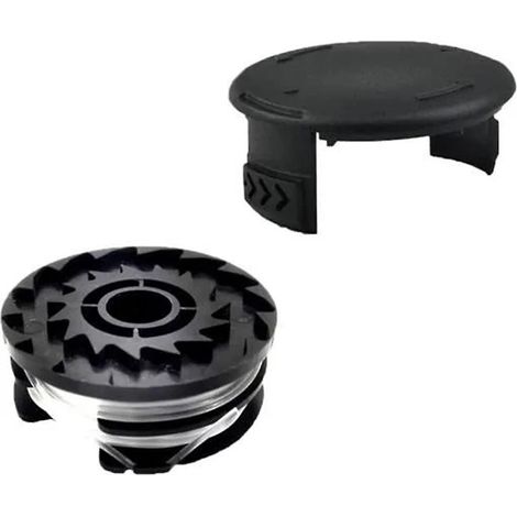 Ensemble d'accessoires pour coupe-bordures Parkside Lawn Mower 6 bobines + 1 capuchon de bobine, TLP-01 / TLP-01-1 DCQW (1/4)