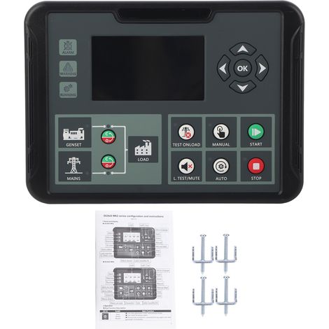 Module de contrôle Générateur Électronique DC82D MK3 AC80-360V, Kit Industriel de Régulation pour Groupes Électrogènes, Pièce de Rechange Universelle, Tension Variable, Usage Professionnel (1/5)