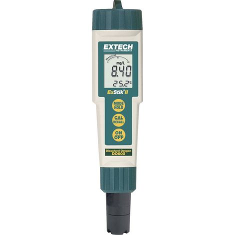 Extech DO600 Misuratore di ossigeno 20 - 0.01 mg/l Elettrodi intercambiabili