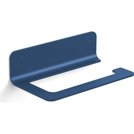 Lineabeta - Porte-rouleau Saeta en aluminium bleu mat