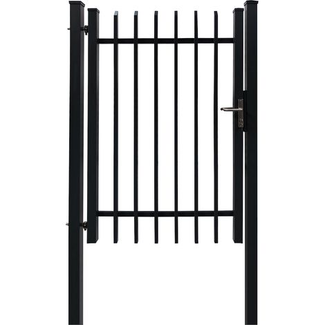 Einzeltor Porto mit Pfosten z. Einbetonieren 1200x1800mm