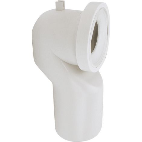 Idral – Coude d'évacuation en "S" pour cuvette de WC d.110mm – Plastique résistant – Joint interne en caoutchouc pour étanchéité durable