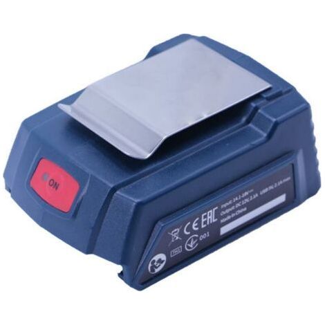 USB-Adapter für Bosch Gaa18-24 mit Kontrollleuchte für 14,4–18 V (1/5)