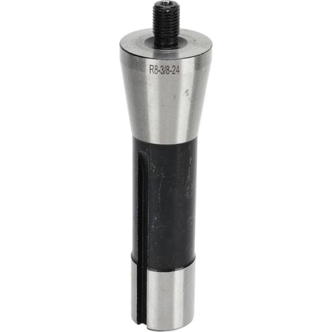 Mandrin de perçage à tige R8, longueur 121,1 mm (3/8 po), adaptateur fileté pour perceuse-taraudeuse (1/5)