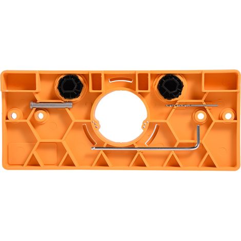 Gabarit de perçage pour charnière invisible de 35 mm, guide de perçage, foret (1/5)