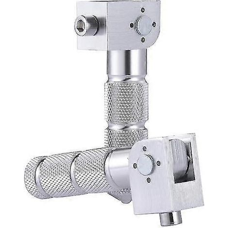8-mm-Universal-Fußrasten, klappbar, für Motorräder, Fahrräder, Elektrofahrzeuge, Mopeds, Karts, Roller – Silber (1/5)