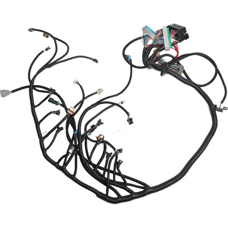 LS Swap Faisceau de Câblage Drive By Wire 4L60E, 4L70E et 4L75E Transmissions – Compatible avec les Moteurs LS 97-04 Gen III, Compatible avec 0411 PCM, ABS de qualité Supérieure, Résistant