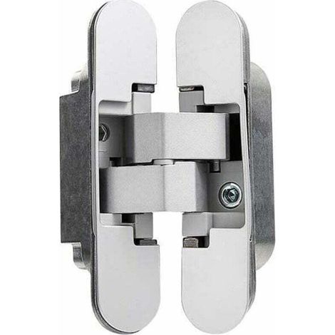 Charnière Invisible pour Portes Lourdes -, XU,Pack de de 2 (Charge 40 kg, Ouverture 180º), produit qualité supérieure, durable et fiable, matériaux sélectionnés, satisfaction garantie - KZ (1/4)