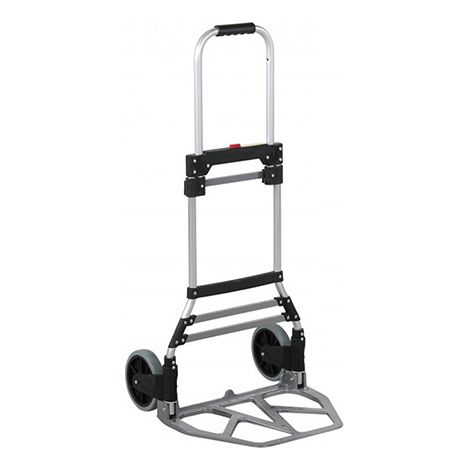 Diable pliable - Charge max 100kg - Poignées rabattables et châssis repliable - 1910057380 (1/4)