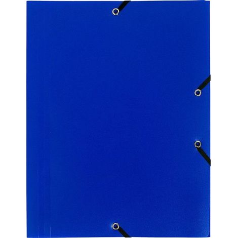 Chemise à élastique - EXACOMPTA - Chromaline - Format A4 - Polypropylène - Noir (1/4)