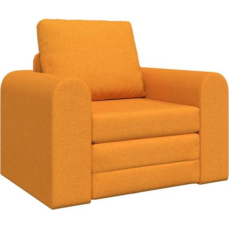 Canapé-lit,Canapé convertible Jaune foncé 98 x 71 x 83 cm Velours CFW61467 (1/5)