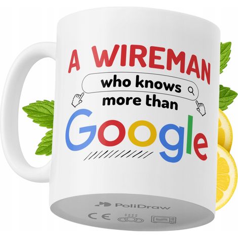 Taza divertida para electricista, taza de café o té con diseño gráfico y texto humorístico. Taza ideal para cumpleaños, santos, días festivos. Taza premium para ocasiones especiales en casa, la oficin (1/5)