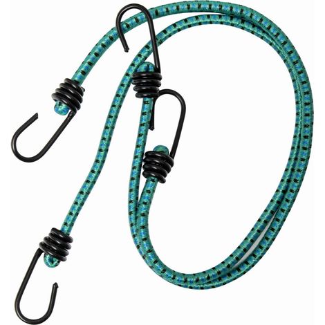 Werka Pro – Tendeurs sandow avec crochets 2 pcs 80cm – Ø10mm en polypropylène – Système de tension pour fixation sécurisée – Usage professionnel