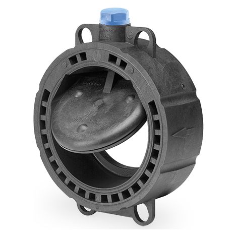 VAL. PVC RETENCION CLAPETA SYSTEM Ø125