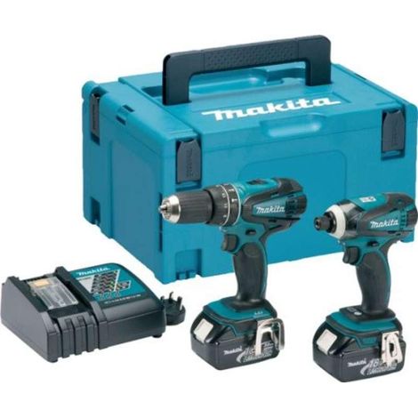 Makita DLX2012MJ 18v LXT Combi Drill & Impact Driver Kit