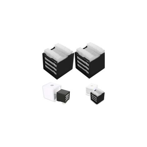 Lot de 2 filtres de remplacement pour refroidisseur d'air Arctic Air – Taille 12x11.2x11.5 cm – Installation rapide en 2 min – Filtration avancée