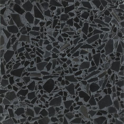 Véritable Plinthes pour Carreau Terrazzo CRUMBLE NERO - collection TRADIZIONE -  - Plinthe 60x7 cm boîte de  ml - Gioia Materia Plinthe 60x7 cm boîte de m2 Brossé - Gioia Materia