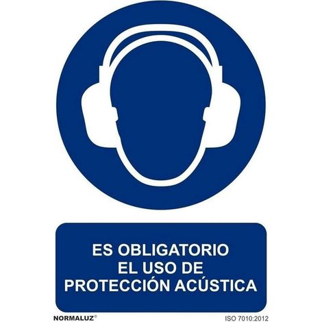 Cartello 210x300 mm PVC Utilizzo Protezione Acustica RD20015
