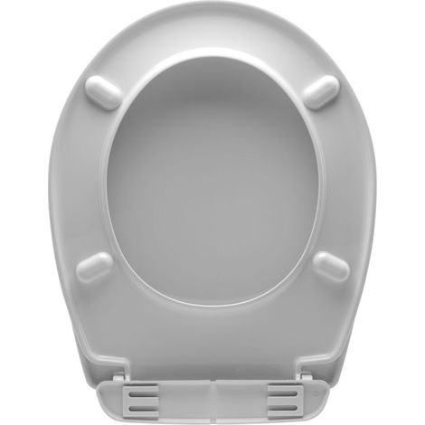 Siamp-Cedap – Abattant WC Monte-Carlo 3 blanc – Confort ergonomique – Installation facile – Surface lisse pour nettoyage rapide