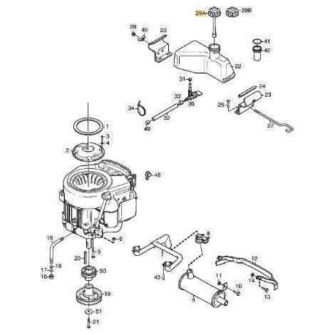 TANKDECKEL ROYAL PRO 16-20 ORIGINAL STIGA - 1134-4064-01