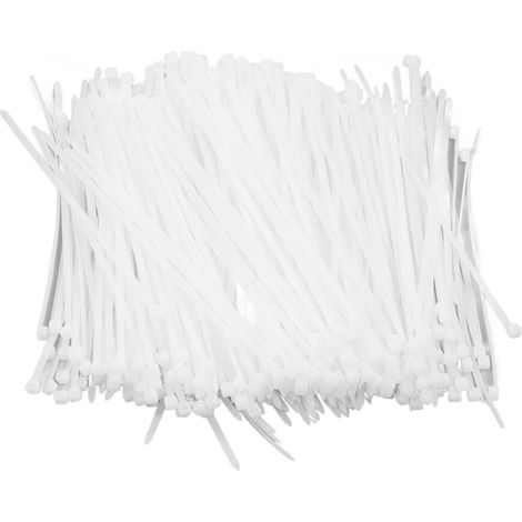 Diese robusten, UV-beständigen, wasserdichten, selbstverriegelnden 8-Zoll-Kabelbinder aus Nylon sind langlebig und einfach zu montieren.