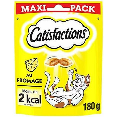 Catisfactions Snack Gatto Big Pack Formaggio 180gr