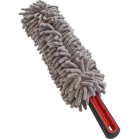 Brosse pour jantes de voiture – Manche long et ergonomique – Nettoyage sans rayures pour véhicules (Cadeau pour les passionnés d'automobile)