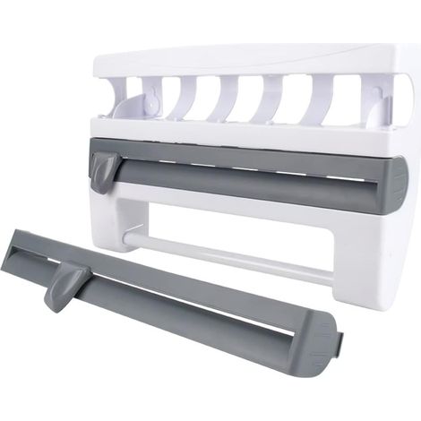 Handtuchhalter Saucenflaschenhalter 4 in 1 Frischhaltefolien
