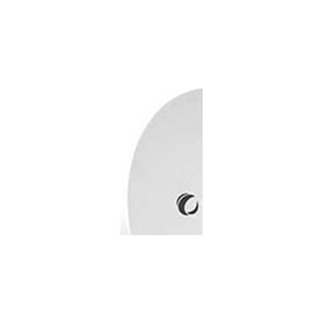 Parabole fibre 65cm blanche piece arriere metal 1 bride Cahors 0140299