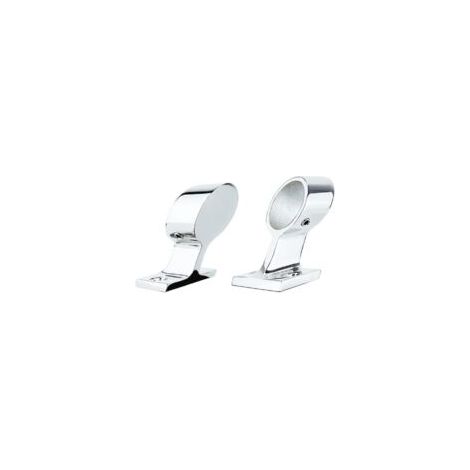 Support de rambarde de pont DOLASO 25 mm, avant, acier inoxydable, pour bateaux, yachts et kayaks (1/5)