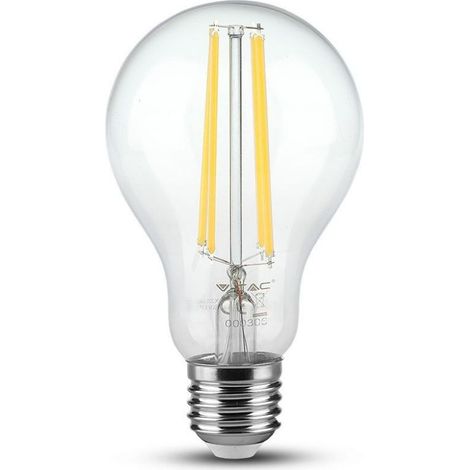 V-TAC VT-2133 LAMPADINA LED FILAMENT E27 12,5W BULB A70 - SKU 7458 / 7459 / 7460 - Colore Luce: Bianco Caldo (1/5)