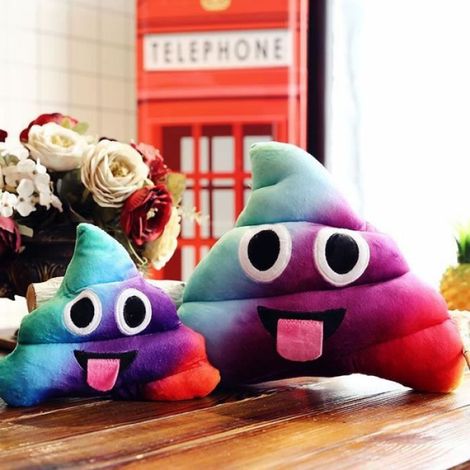 Peluche - Oreiller En Peluche Souple Et Rigolo - Pour Enfants Et Adultes - Idéal Pour Noël Anniversaire Halloween - 20 Cm