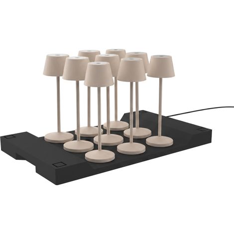 Juego de 9 lámparas de mesa con base H25CM EMILY (1/5)