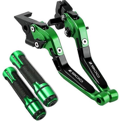S'applique aux motos Kawasaki Z900 Z 900 2017-2022 2020 2021 : ensemble de leviers de frein et d'embrayage CNC, réglables et pliables, avec protection de guidon (H) (1/5)