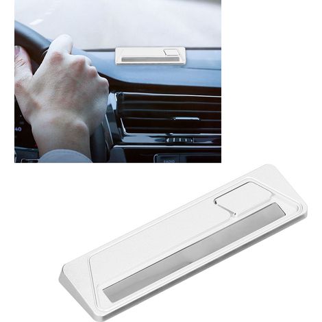 Temporäres Parkschild, mobiles Kfz-Kennzeichen, individuell gestaltetes verstecktes Parkschild, silbernes mobiles Parkschild. (1/5)