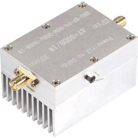 Amplificateur de puissance RF linéaire à large bande 50 MHz-2 GHz 1 W (1/5)