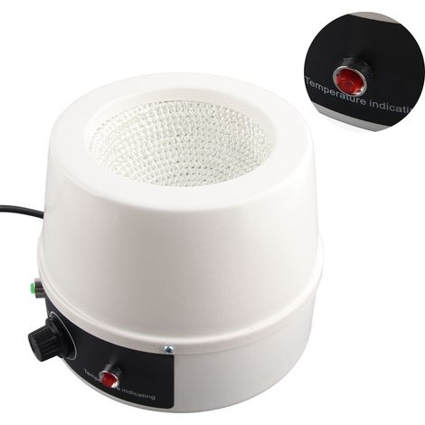 Elektrischer Heizmantel für Labore, thermostatische Heizjacke mit Temperaturregelung, 1000 ml, 300 W, EU-Stecker, 220 V (1/5)