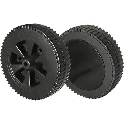 Lot de 2 roues de rechange en plastique pour grille de 175 mm (1/5)